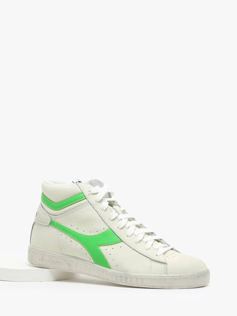 Sneakers In Leather Diadora Green unisex 180083 other view 1