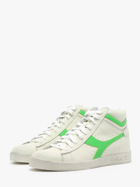Sneakers In Leather Diadora Green unisex 180083 other view 4