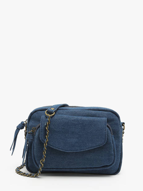 Sac Bandoulière Codette Coton Pieces Bleu codette 17150467