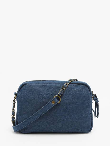 Sac Bandoulière Codette Coton Pieces Bleu codette 17150467 vue secondaire 4