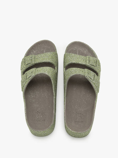 Claquettes Caipirinha Glitter Cacatoes Multicolore women CAIPIRIN vue secondaire 3