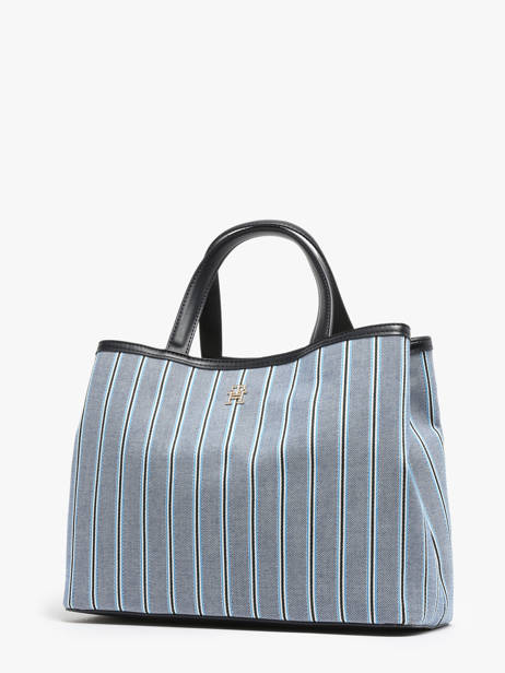 Sac Bandoulière Th Spring Chic Polyester Recyclé Tommy hilfiger Bleu th spring chic AW16414 vue secondaire 1