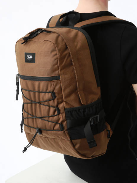 1 Compartment Backpack Vans Brown backpack VN00082F other view 1