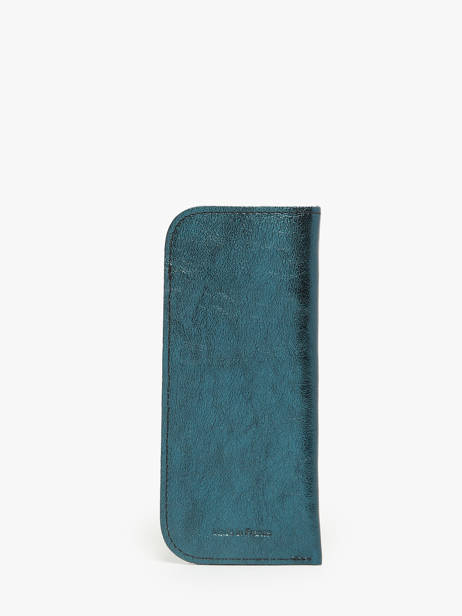 Sunglass Case Etincelle Irisée Leather Etrier Blue etincelle irisee EETI5001 other view 2