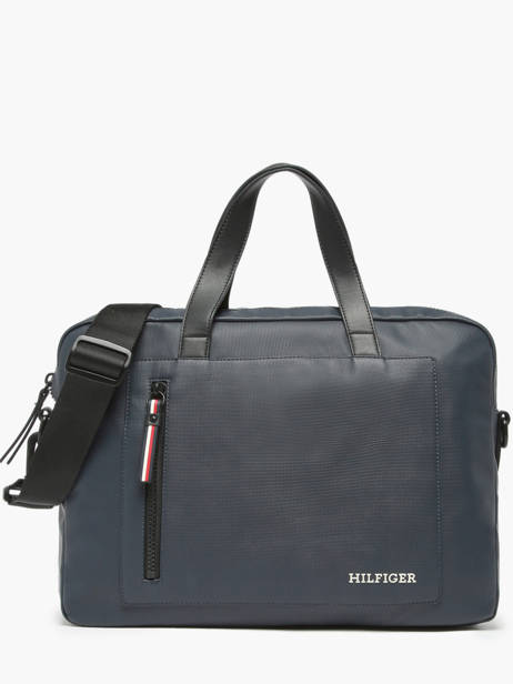 Porte Documents (main) Tommy hilfiger Bleu th pique AM11784