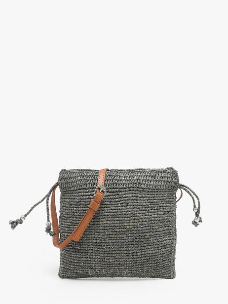 Crossbody Bag L'atelier Du Crochet Raphia Le voyage en panier Gray l'atelier du crochet AM773 other view 4
