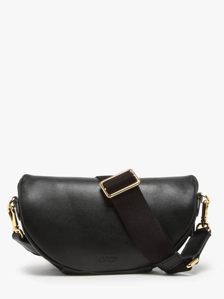 Sac Banane Marcy Cuir Lauren ralph lauren Noir dryden 31934832 vue secondaire 4