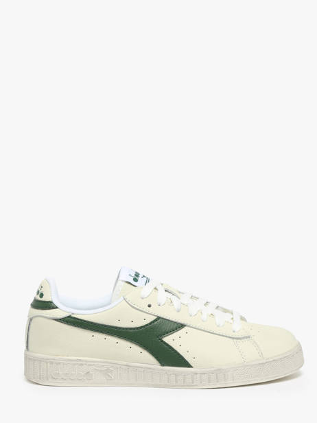 Sneakers Game Low Wax In Leather Diadora White unisex 178301