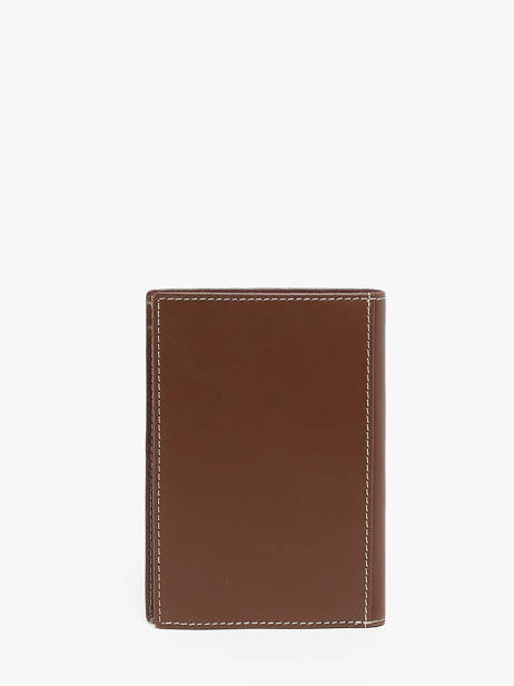 Wallet Leather Serge blanco Brown marfa MAR21021 other view 3