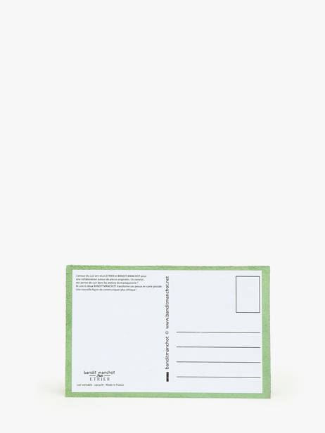 Carte Postale Etrier Vert accessoires EBM001 vue secondaire 1