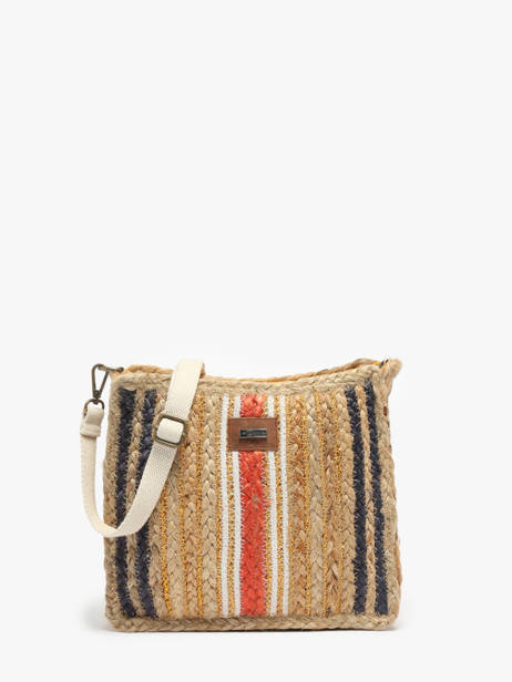 Shoulder Bag Comino Burlap Les tropeziennes Multicolor comino TZ02