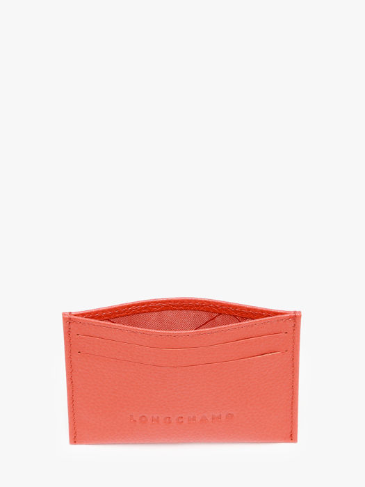 Longchamp Le foulonné Porte billets/cartes Orange