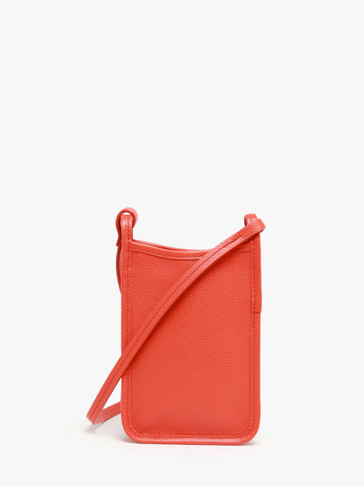 Longchamp Le foulonné Ipod case / cd holder Orange