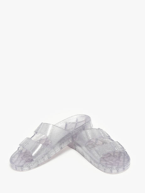 Flip Flops Anjo Glitter Cacatoes Gray women ANJOGLIT other view 2