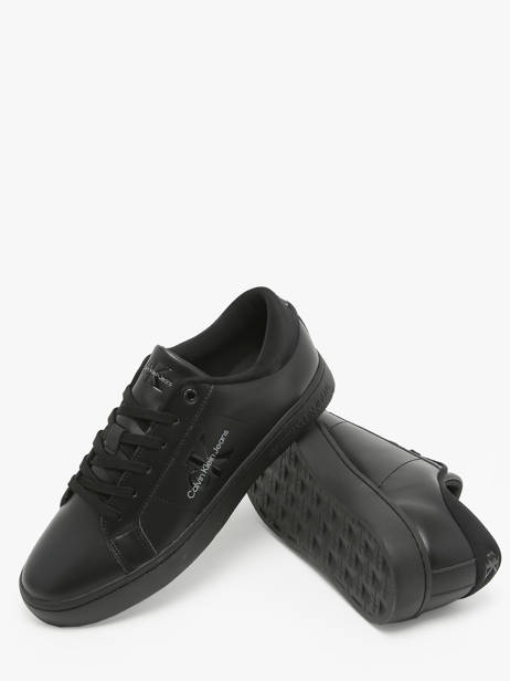 Sneakers En Cuir Calvin klein jeans Noir men 8640GT vue secondaire 2