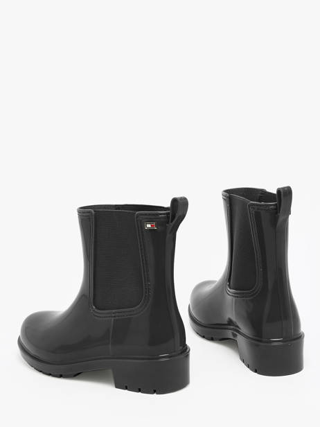 Bottes De Pluie Tommy hilfiger Beige women 8213BDS vue secondaire 3