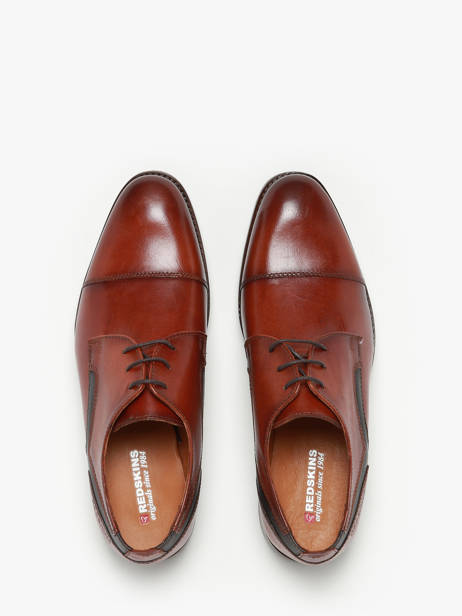 Chaussures De Ville En Cuir Redskins Marron men VENETIE vue secondaire 3