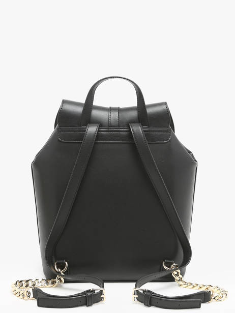 Sac à Dos Tommy hilfiger Noir heritage leathe AW16769 vue secondaire 4