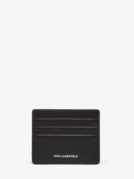 Card Holder Leather Karl lagerfeld Black k ikonic 2.0 245W3216 other view 2