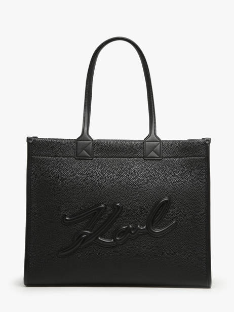 Sac Porté épaule K Skuare Polyurethane Karl lagerfeld Noir k skuare 245W3091