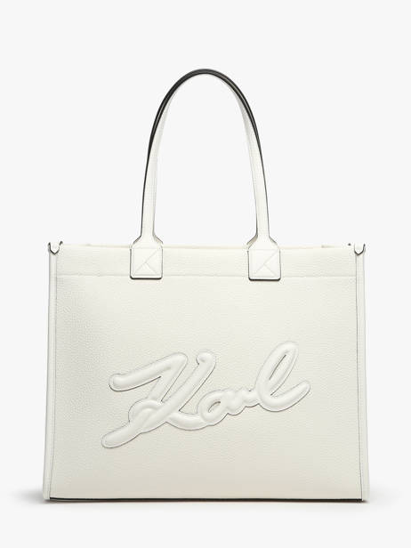 Shoulder Bag K Skuare Polyurethane Karl lagerfeld White k skuare 245W3091