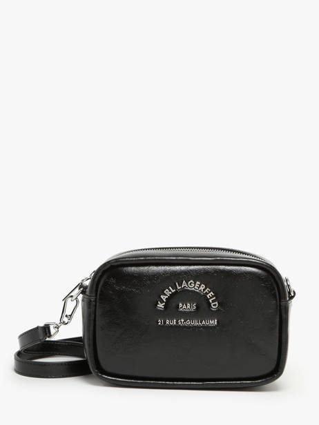 Sac Bandoulière Rsg Polyurethane Karl lagerfeld Noir rsg 245W3096