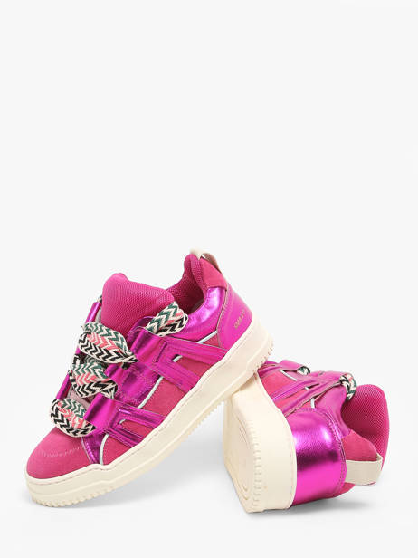 Sneakers En Cuir Semerdjian Rose women INNA206 vue secondaire 3