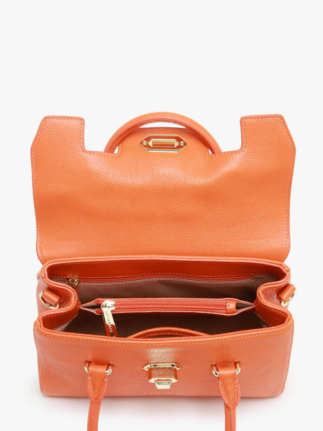 Sac Bandoulière Milano Cosmos Cuir Lancaster Orange milano cosmos 77 vue secondaire 3