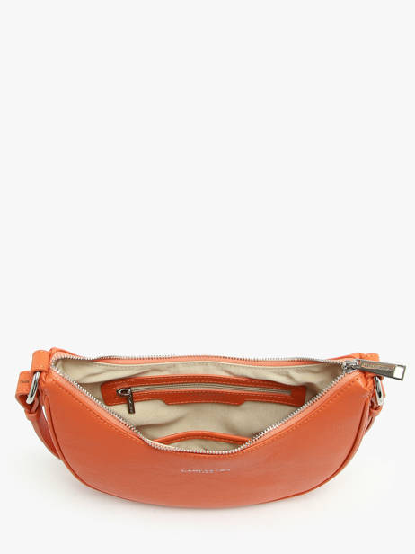 Sac Bandoulière Firenze Cuir Lancaster Orange firenze 7 vue secondaire 3