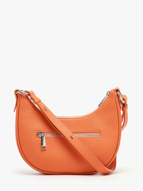 Sac Bandoulière Firenze Cuir Lancaster Orange firenze 7 vue secondaire 4