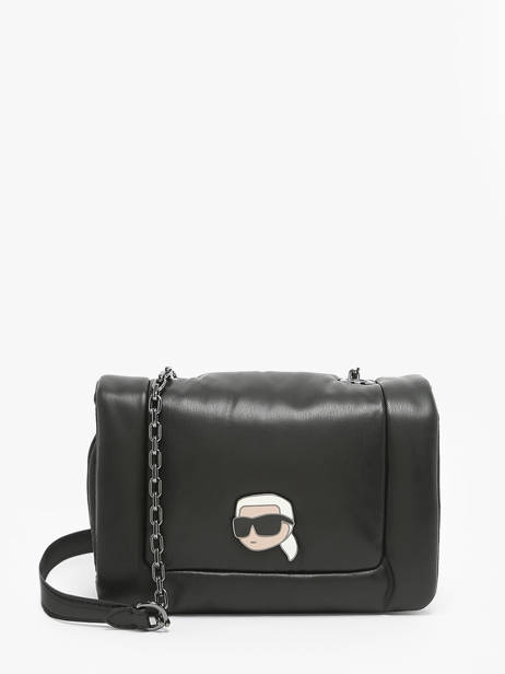 Shoulder Bag K Ikonic 2.0 Polyurethane Karl lagerfeld Black k ikonic 2.0 245W3055