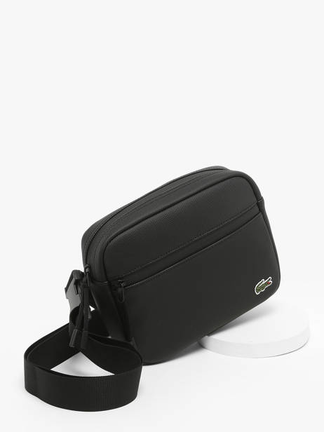 Sac Bandoulière Lacoste Noir lcst NH4046LV vue secondaire 2