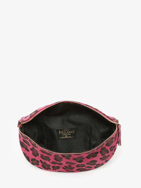 Belt Bag Milano Pink velvet leopardo VL21123 other view 3