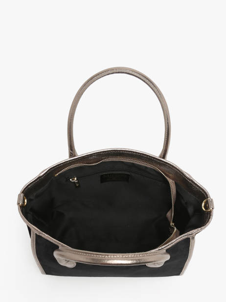 Sac à Main Velvet Cuir Milano Noir velvet VE24062 vue secondaire 3