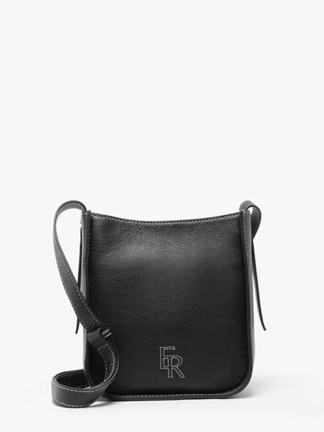 Shoulder Bag Foudre Leather Etrier Black foudre EFOD087S