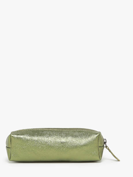 Pouch Leather Milano Green nine NI22116N other view 2