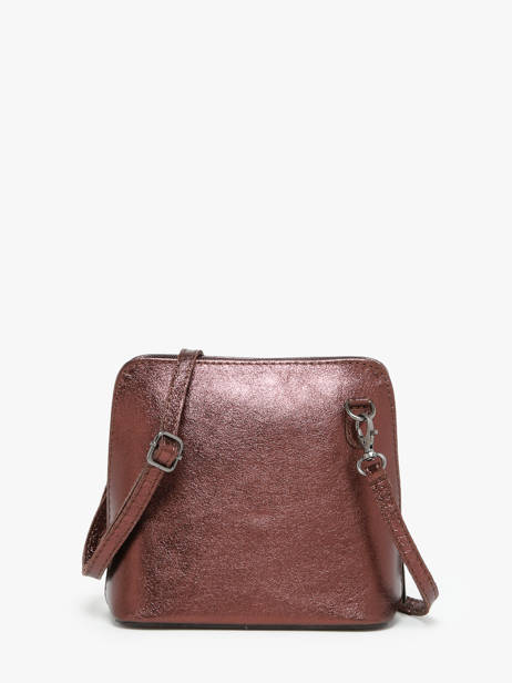 Sac Bandoulière Nine Cuir Milano Marron nine NI23117N