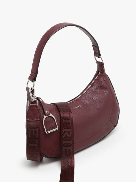 Medium Leather Altesse Shoulder Bag Etrier Violet altesse EALT017M other view 2