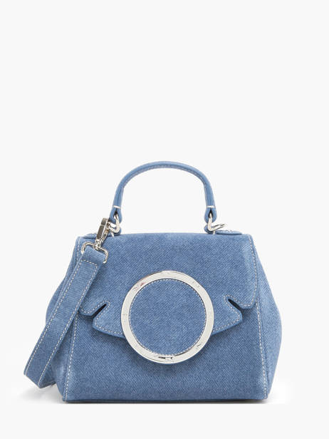 Yumi Denim Top Handle Bag Nathan baume Blue denim 4D