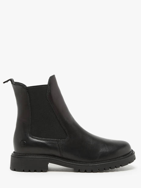 Bottines En Cuir Tamaris Noir women 41