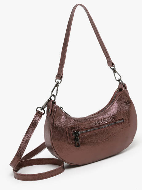 Sac Porté épaule Nine Cuir Milano Marron nine NI24061 vue secondaire 2