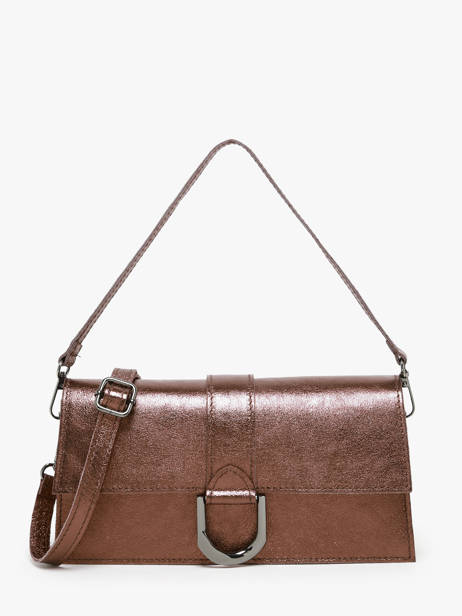 Shoulder Bag Nine Leather Milano Brown nine NI24066