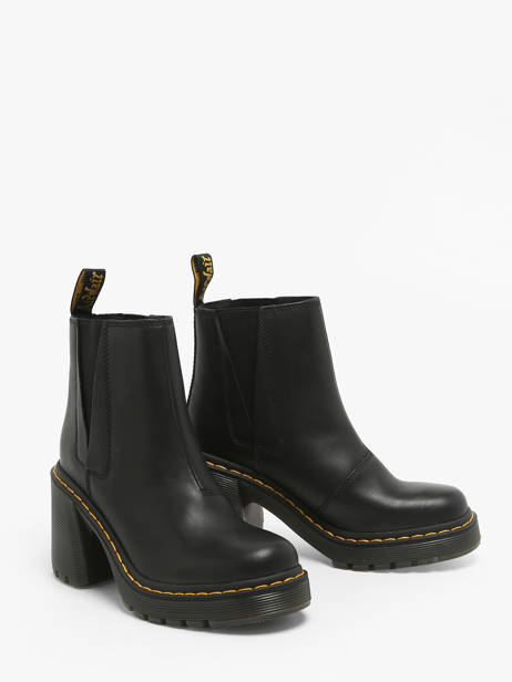 Bottines à Talon Spence En Cuir Dr martens Noir women 26440001 vue secondaire 2