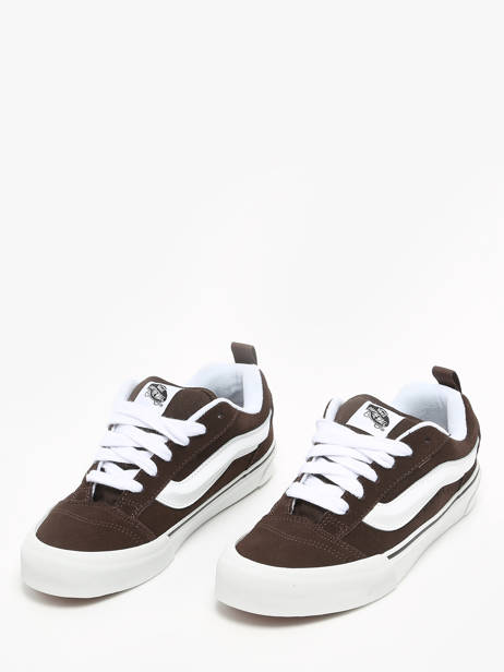 Sneakers In Leather Vans Brown unisex 9QCNWH other view 2