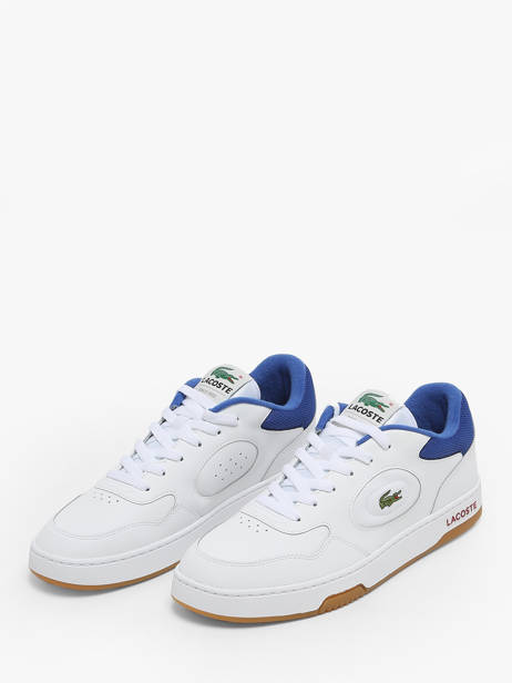 Sneakers Lineset In Leather Lacoste White men 7SMA0060 other view 1