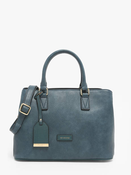 Sac Porté Main Jenny Hexagona Bleu jenny 7920070