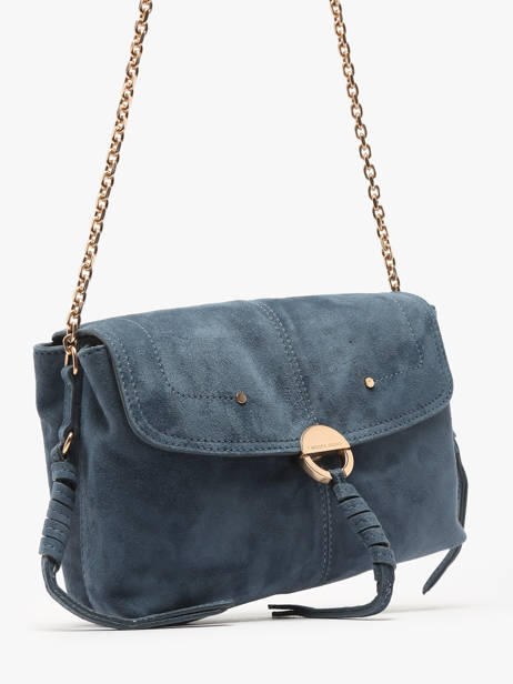 Medium Suede Leather Othilia Crossbody Bag Vanessa bruno Blue othilia 55V40815 other view 1