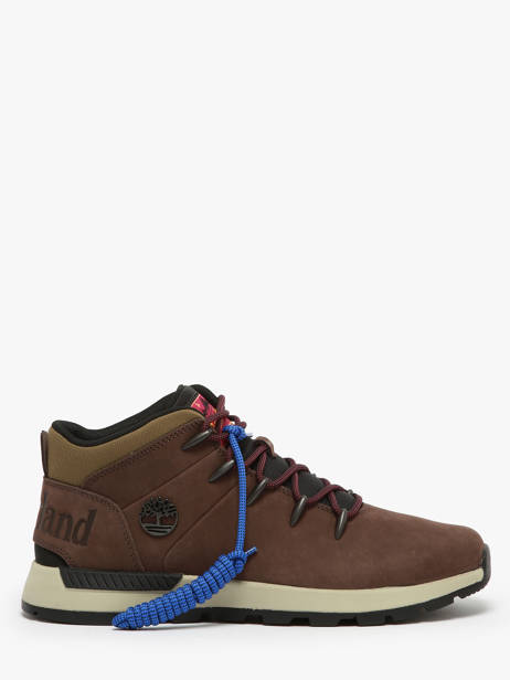 Sneakers Sprint Trekker In Leather Timberland Brown accessoires 6DQDW071