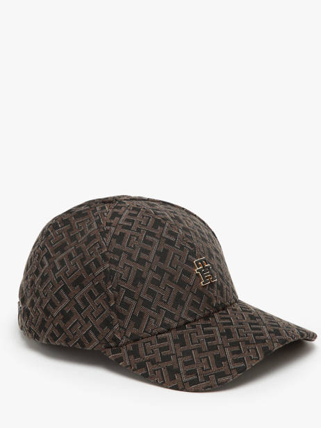 Cap Tommy hilfiger Black monogram AW16627 other view 1