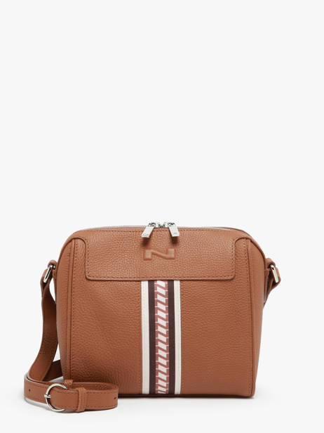 Shoulder Bag Signature Leather Nathan baume Brown signature 3